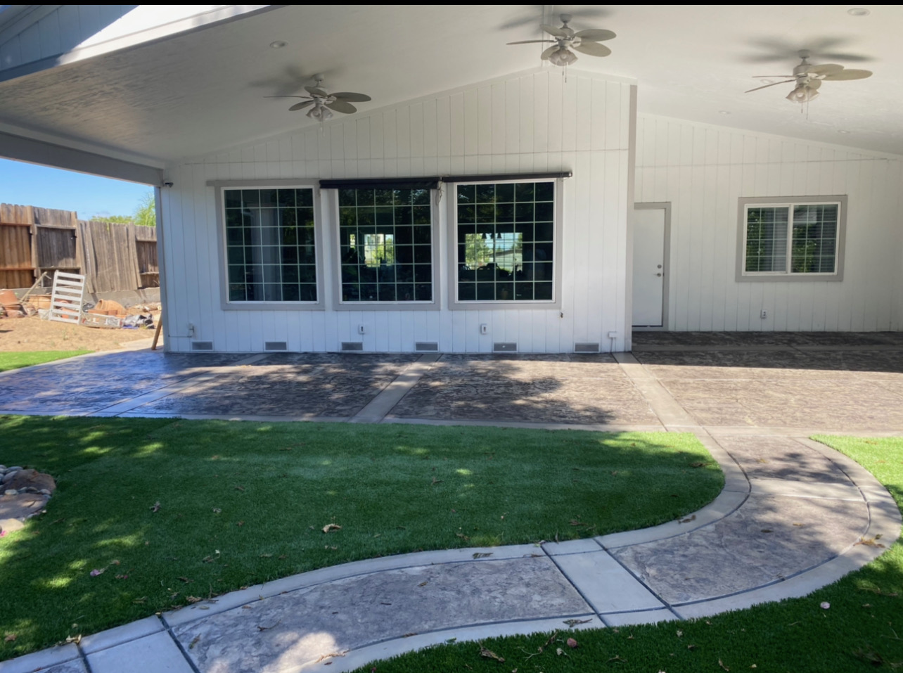 Stamped concrete project example four